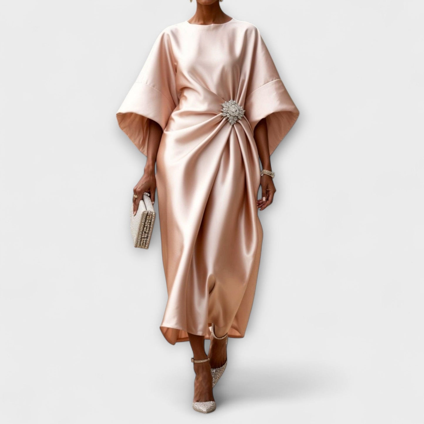 Sienna | Satin Maxi Dress