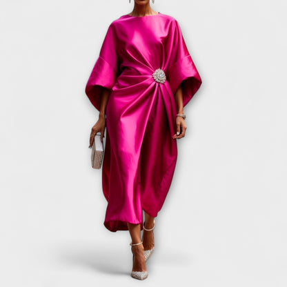 Sienna | Satin Maxi Dress
