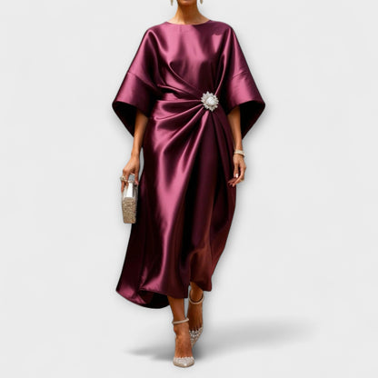 Sienna | Satin Maxi Dress