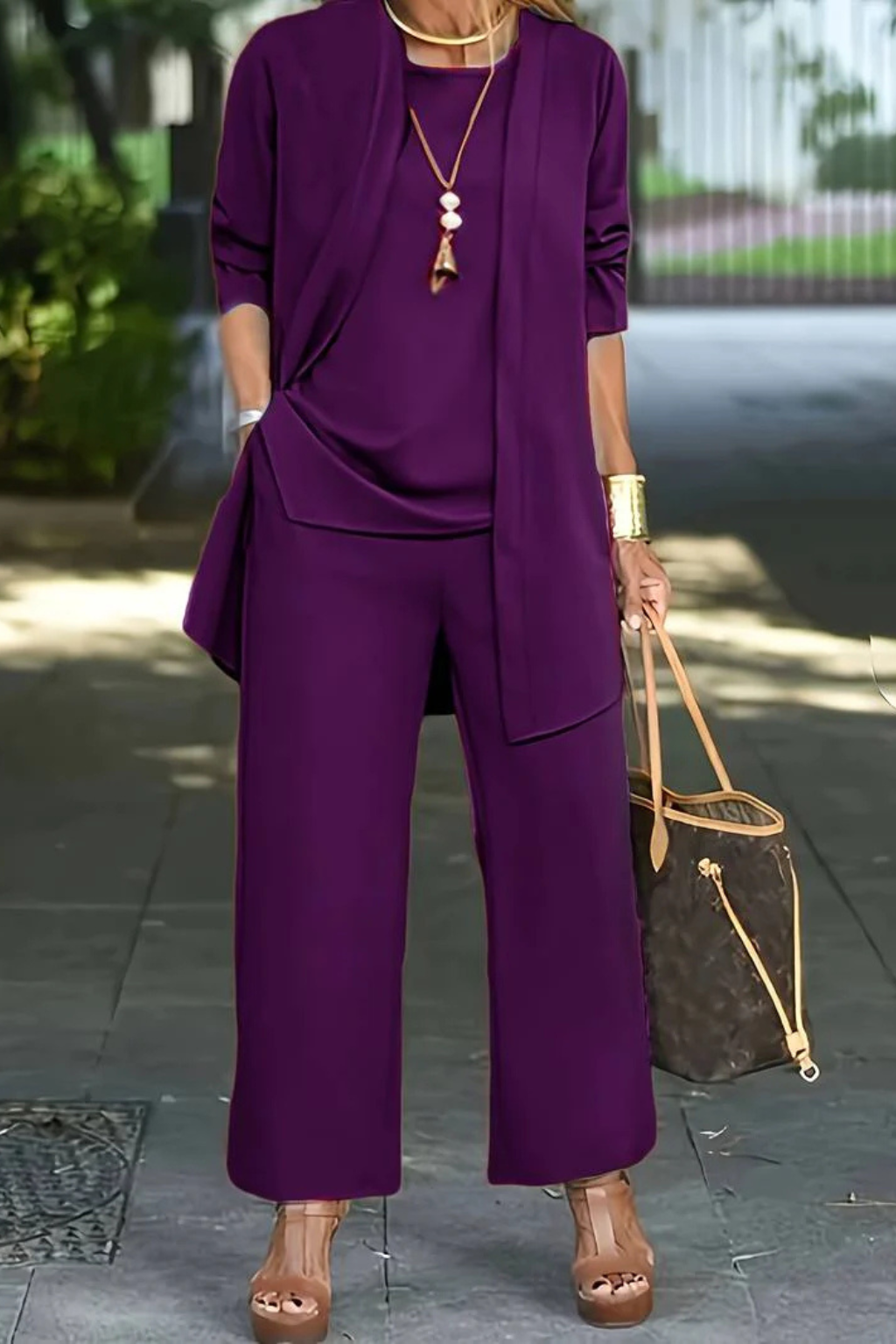 Eloise | Formal Three-Piece Trouser Set