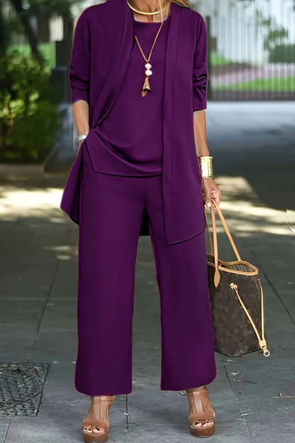 Eloise | Formal Three-Piece Trouser Set
