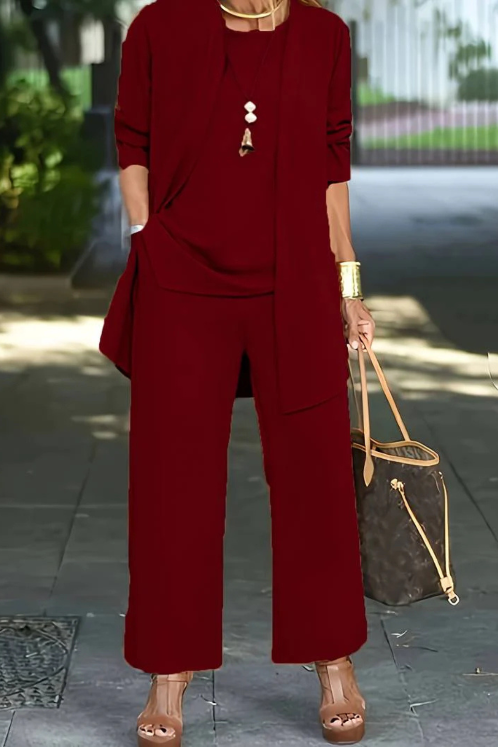 Eloise | Formal Three-Piece Trouser Set