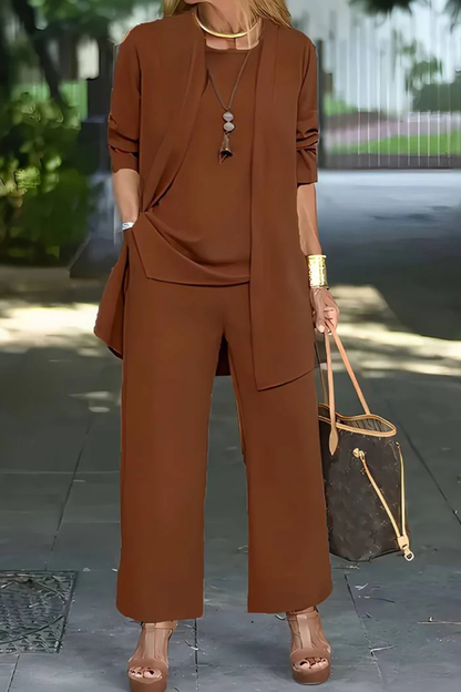 Eloise | Formal Three-Piece Trouser Set