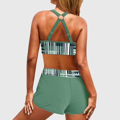 Mariska | Ribbed High-Waisted Bikini