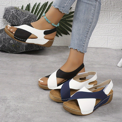 Juliana | Crossed-Strap Sandals