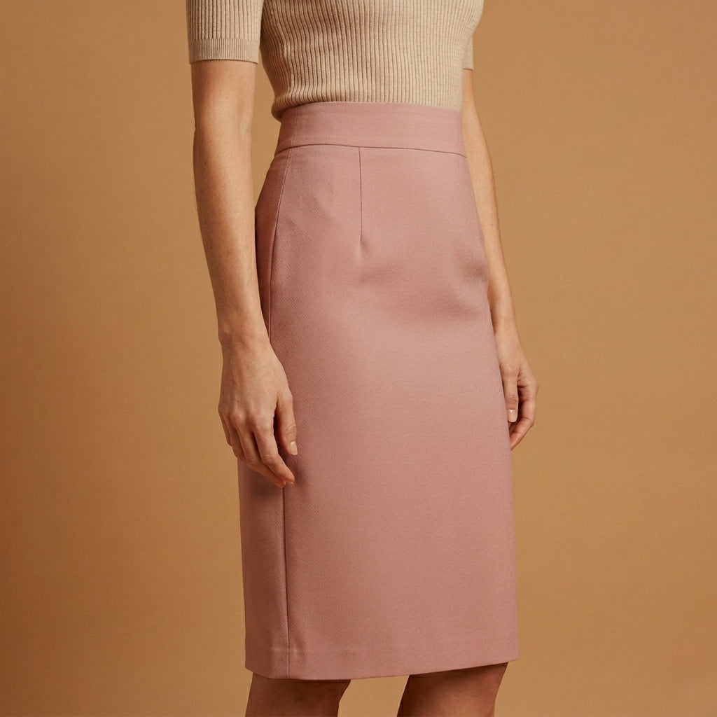 Bontje | High-Waist Draped Midi Skirt
