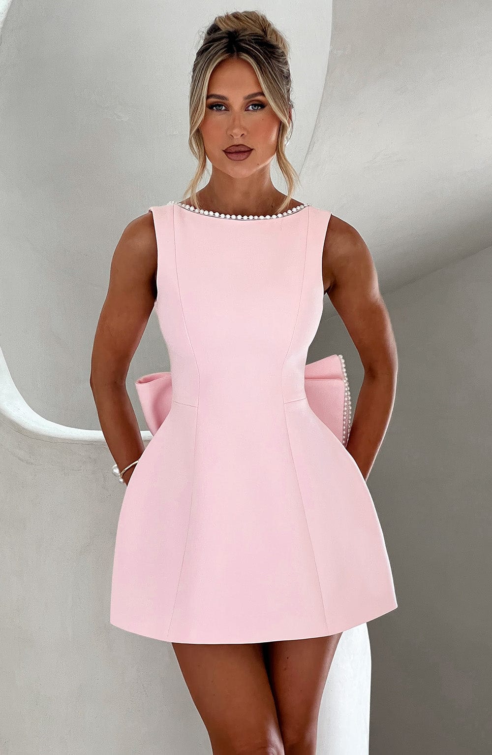 Kylie | Structured Mini Occasion Dress