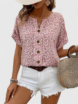 Jelena | Floral Summer Blouse