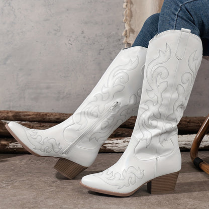Presley | Knee-High Cowboy Boots