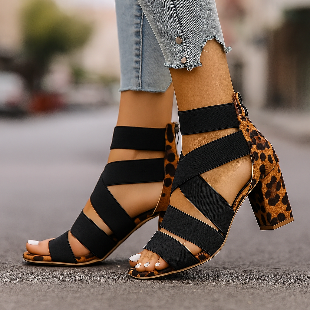 Jasmine Wrap Heels