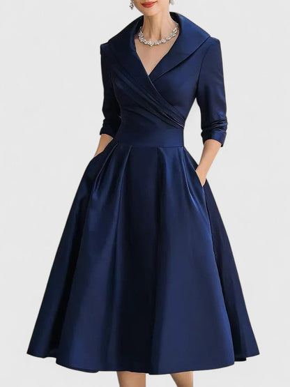Evelyn | Pocket Midi Dress