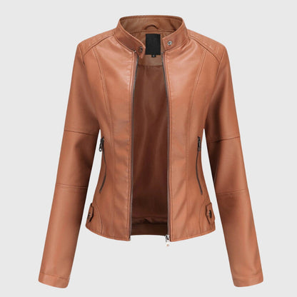 Giorgina | Soft Tailored Leather Jacket