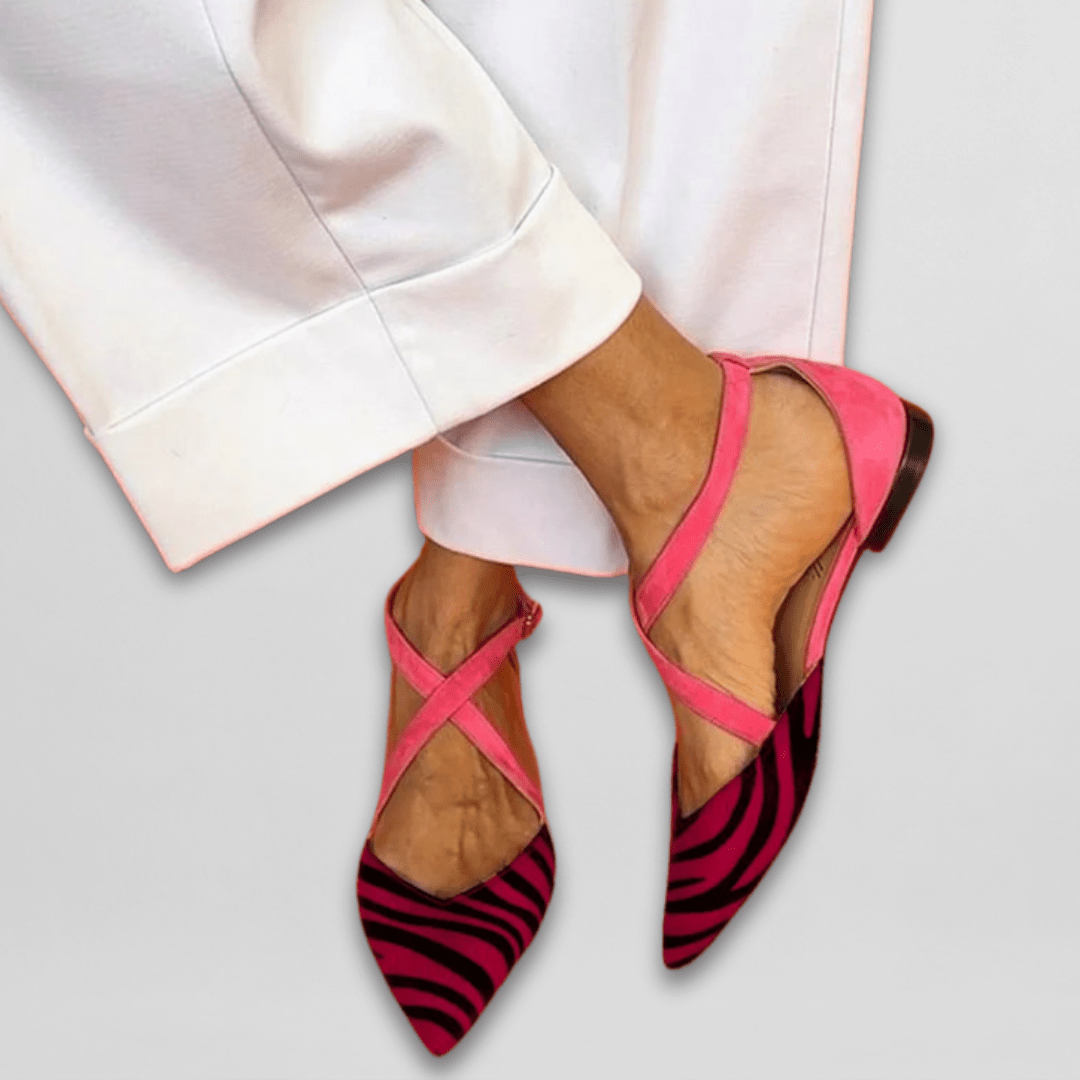 Rosabel | Crisscross Ballet Flats