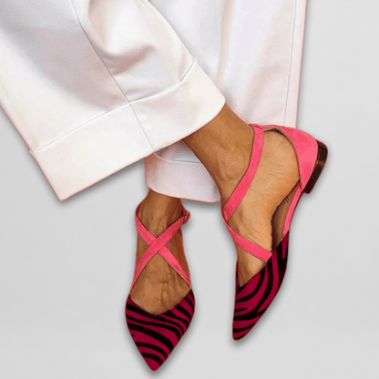 Rosabel | Crisscross Ballet Flats