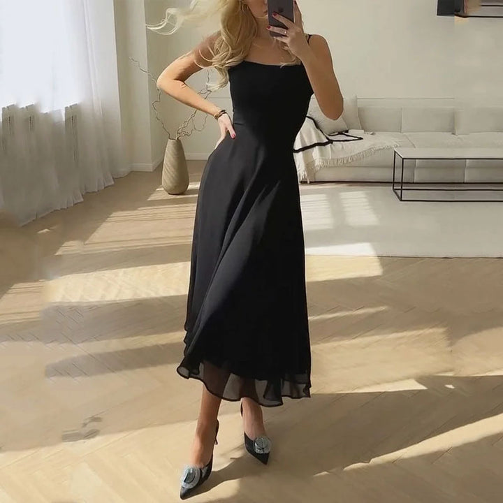 Lisenka | Square Neck Midi Dress