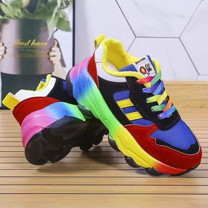 Hilde | Lightweight Cushioned Lace-Up Sneakers