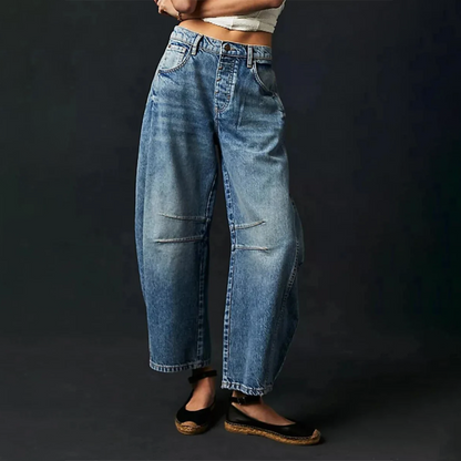 Saskia | Relaxed Wide Leg Jeans