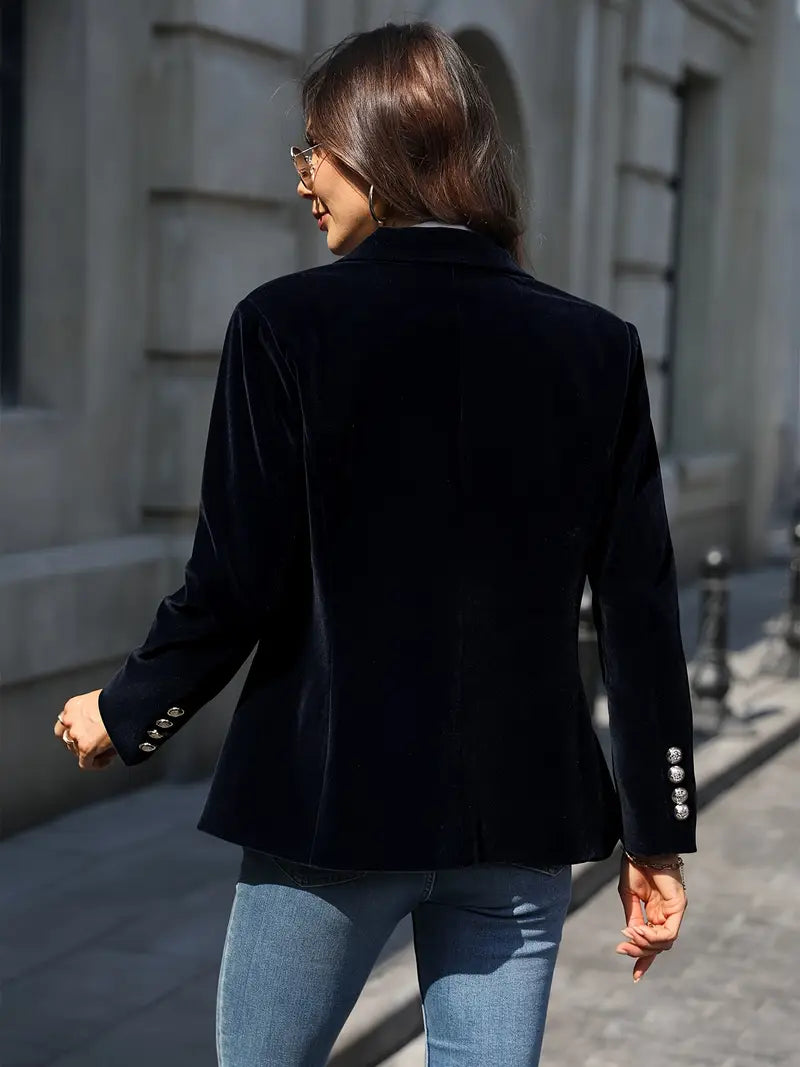 Vossvik | Fitted Single-Button Tailored Blazer