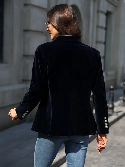 Vossvik | Fitted Single-Button Tailored Blazer