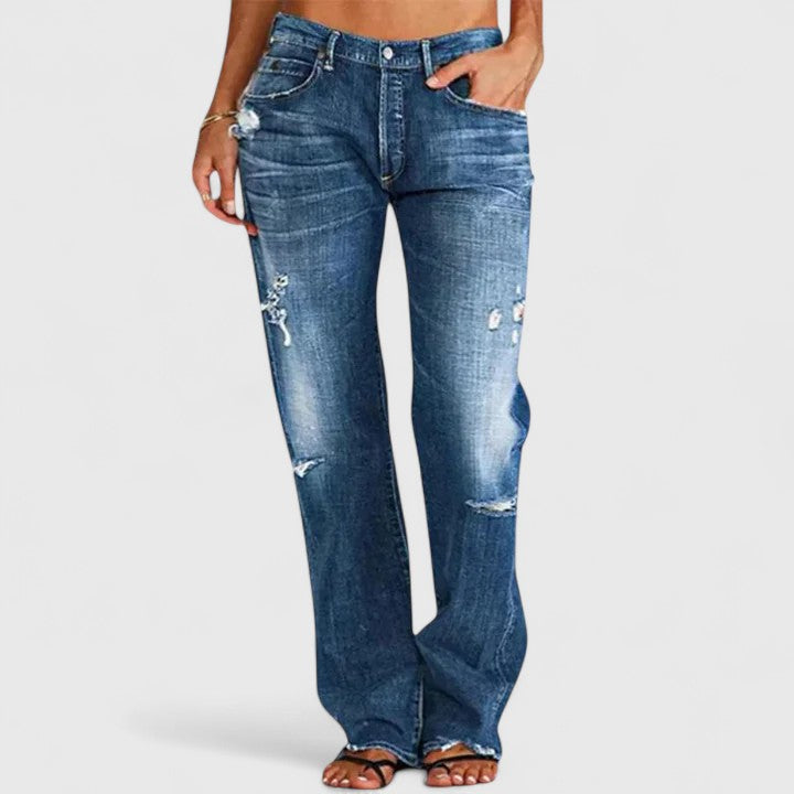 Lianette | Stretch Wide Leg Jeans