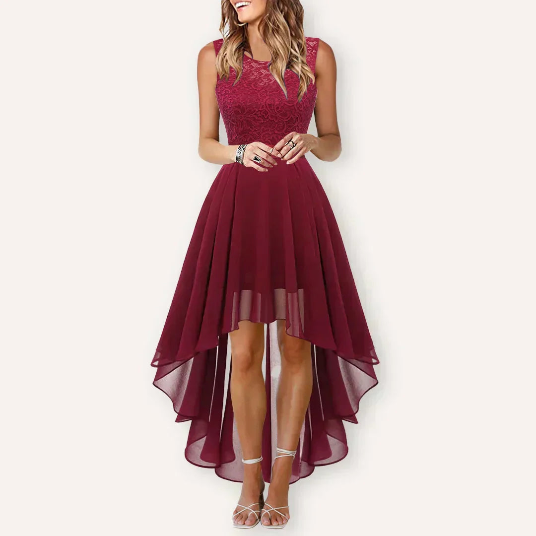 Marceline | High-Low Wedding Guest Dress
