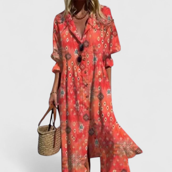 Brielle | Boho Summer Maxi Dress
