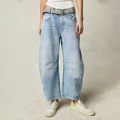 Saskia | Relaxed Wide Leg Jeans