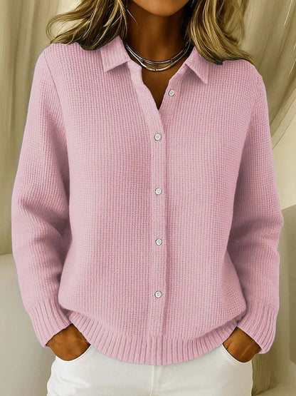Longline cardigan shown from another angle