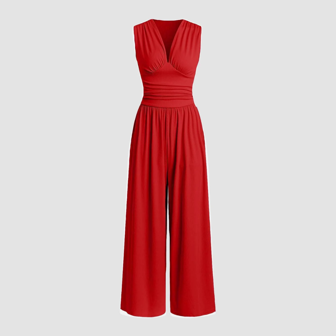 Dorothy | Stretch Wide Leg Jumpsuit