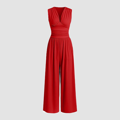 Dorothy | Stretch Wide Leg Jumpsuit