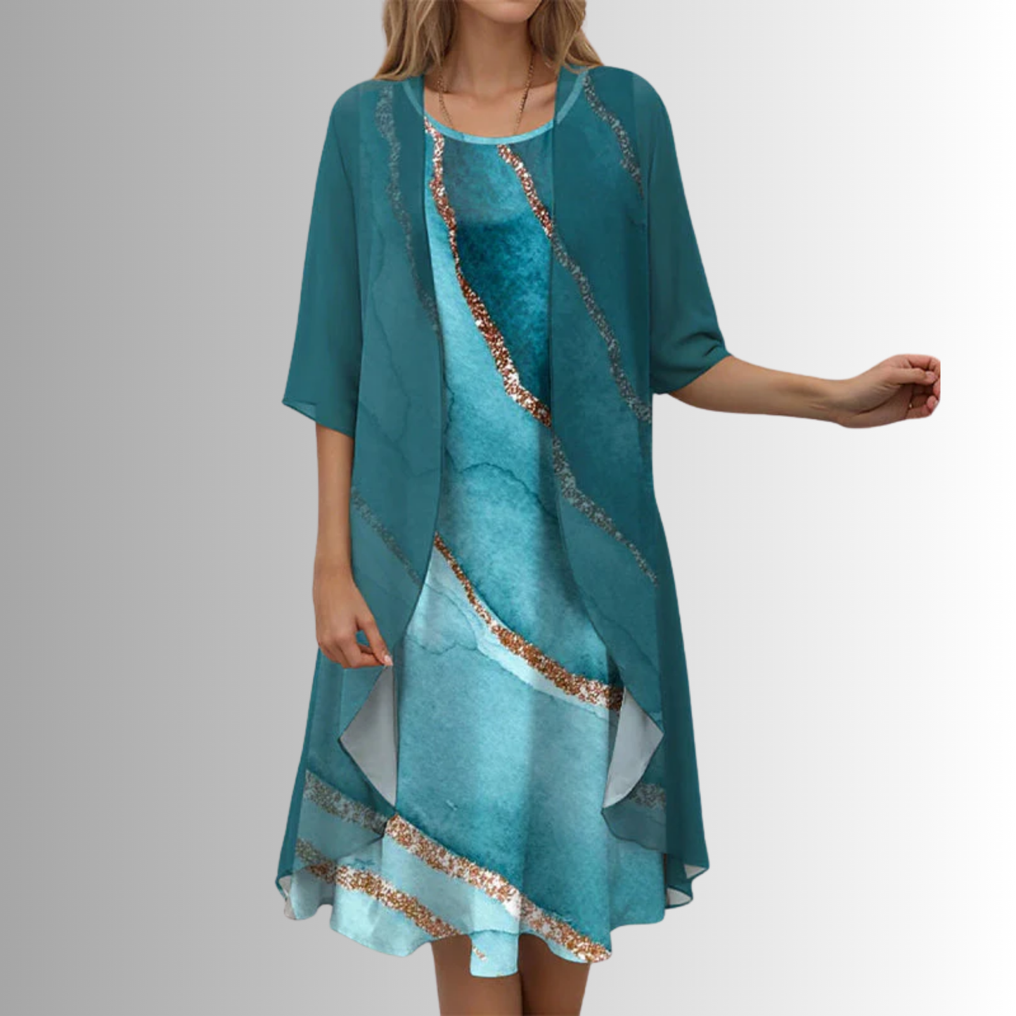 Judith | Layered Dress Set