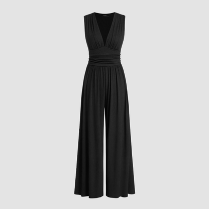 Dorothy | Stretch Wide Leg Jumpsuit