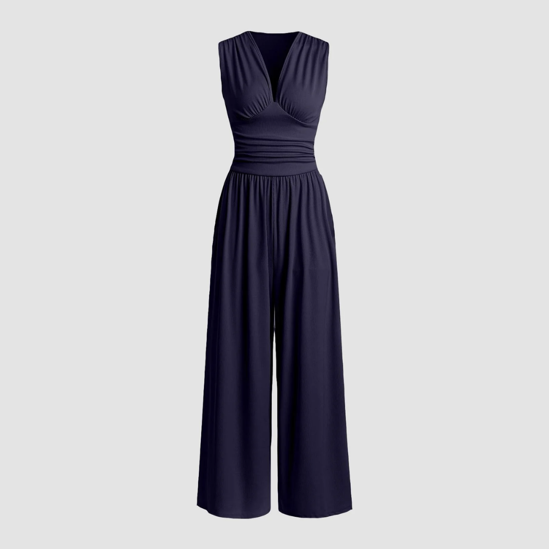 Dorothy | Stretch Wide Leg Jumpsuit