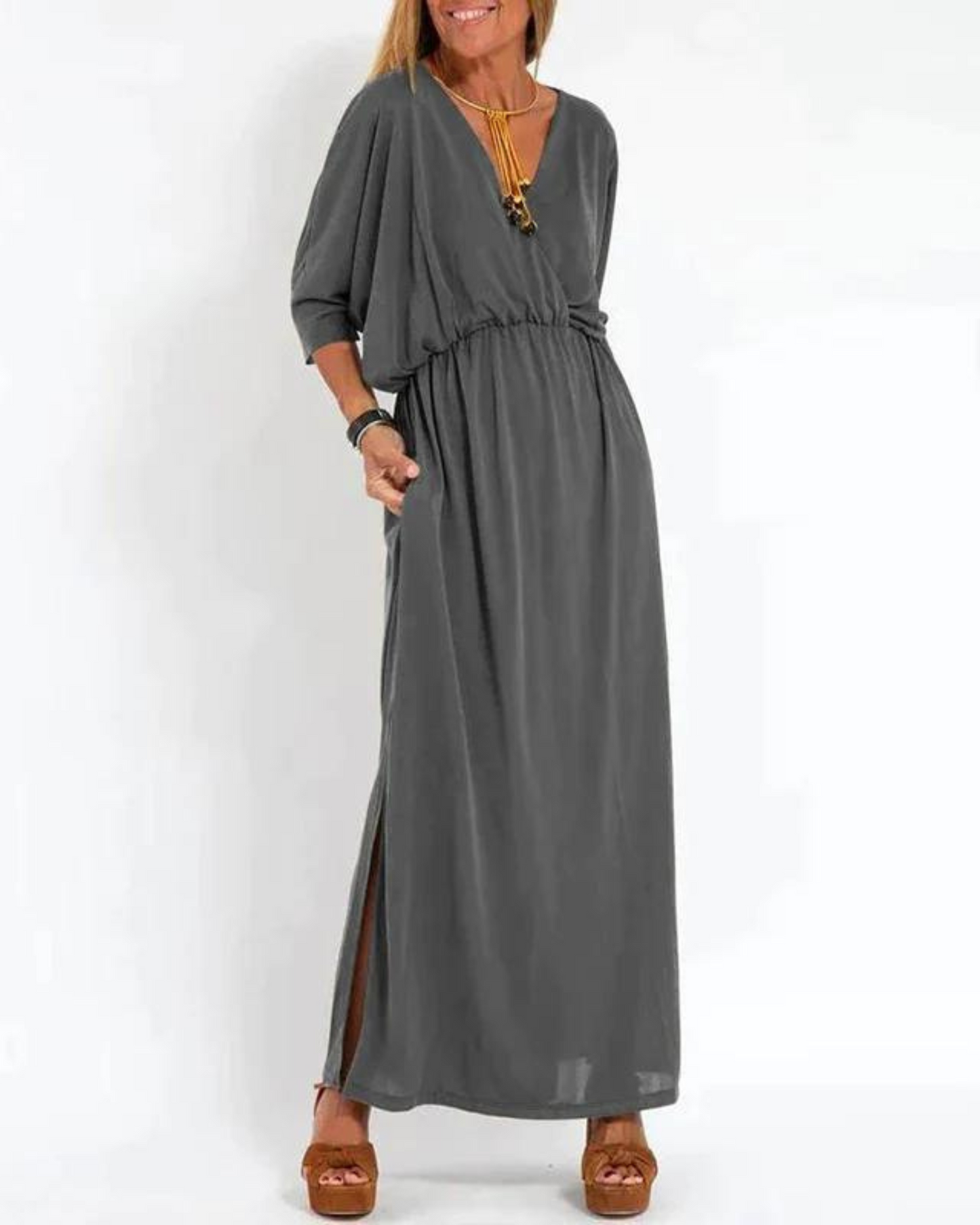 Machteld | Long Flowing Everyday Maxi Dress