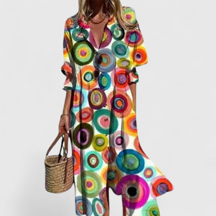 Brielle | Boho Summer Maxi Dress