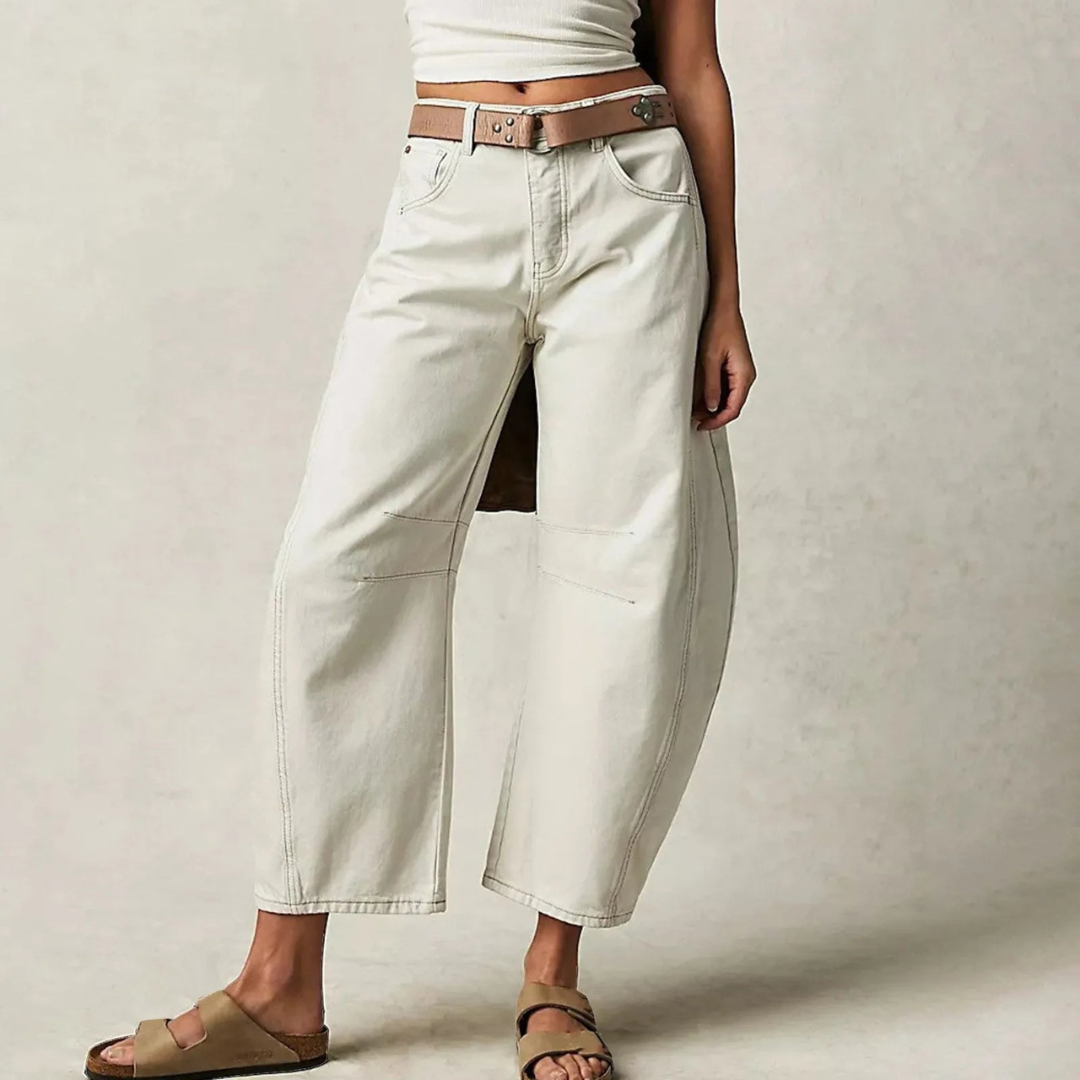 Saskia | Relaxed Wide Leg Jeans
