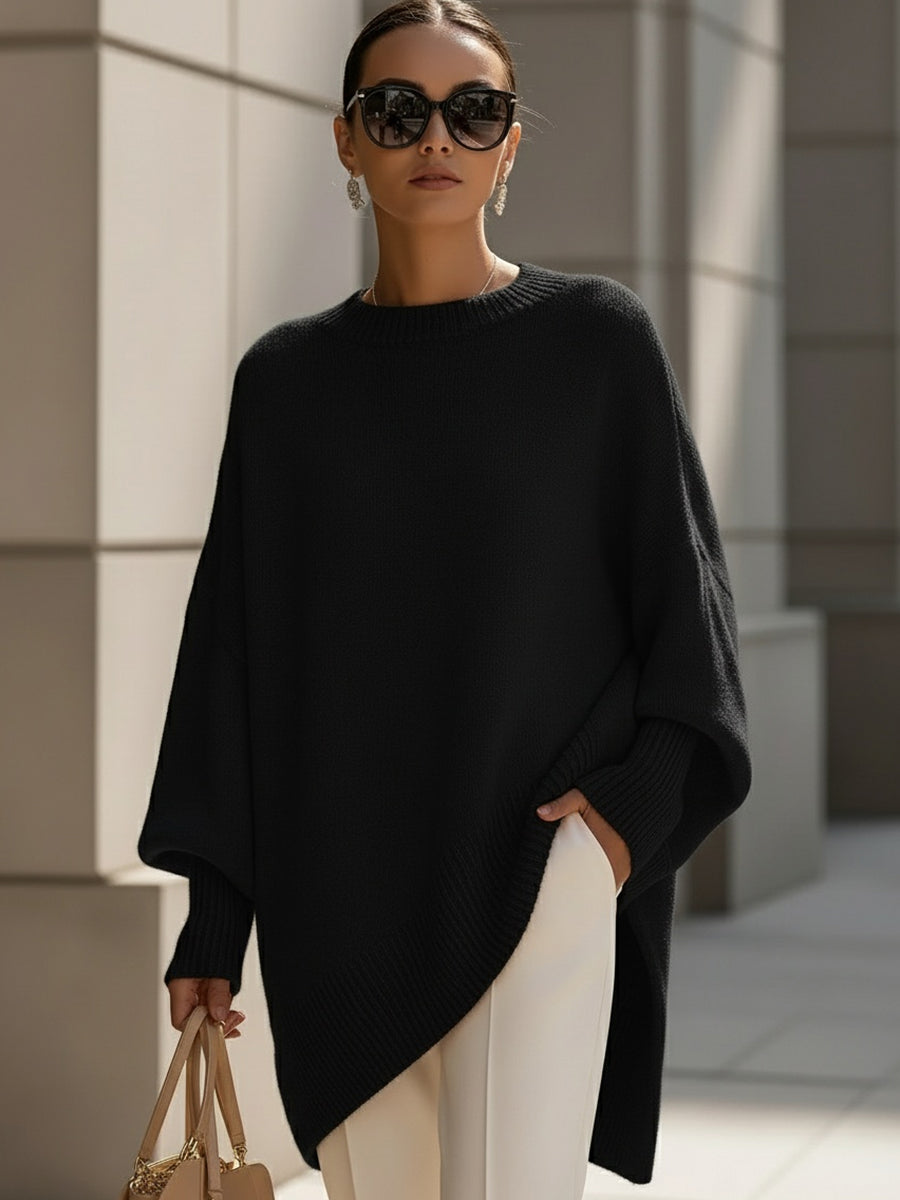 Coba | Oversized Draped Poncho
