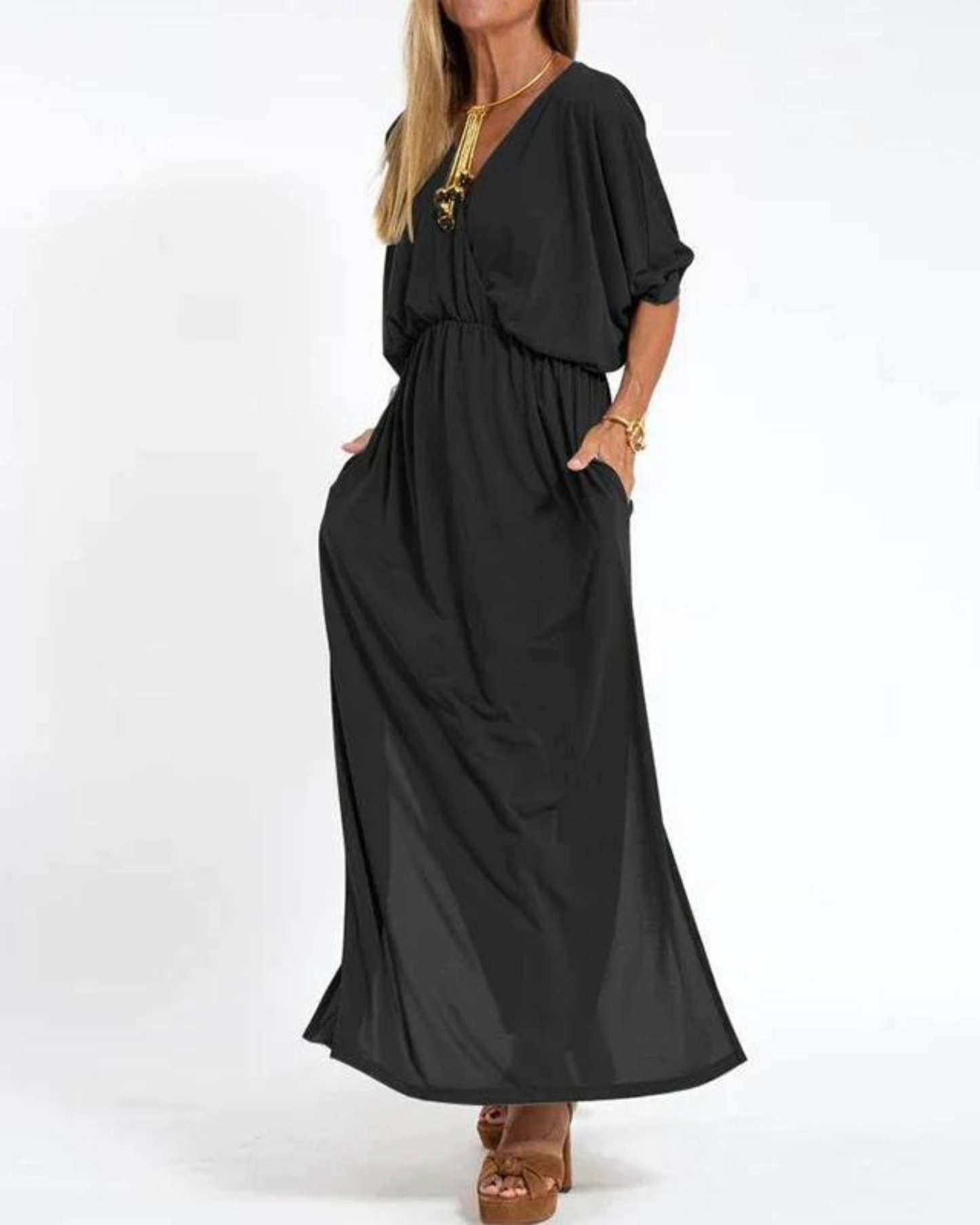 Machteld | Long Flowing Everyday Maxi Dress