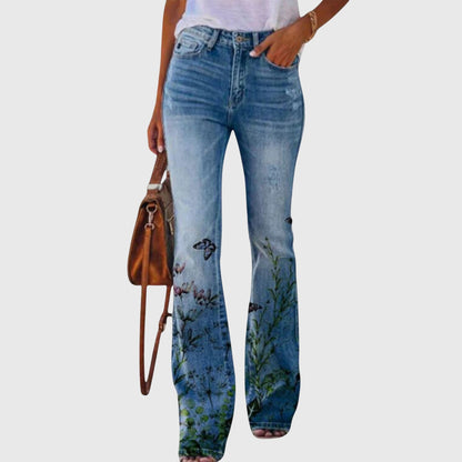Coralie | Floral Wide Leg Pants