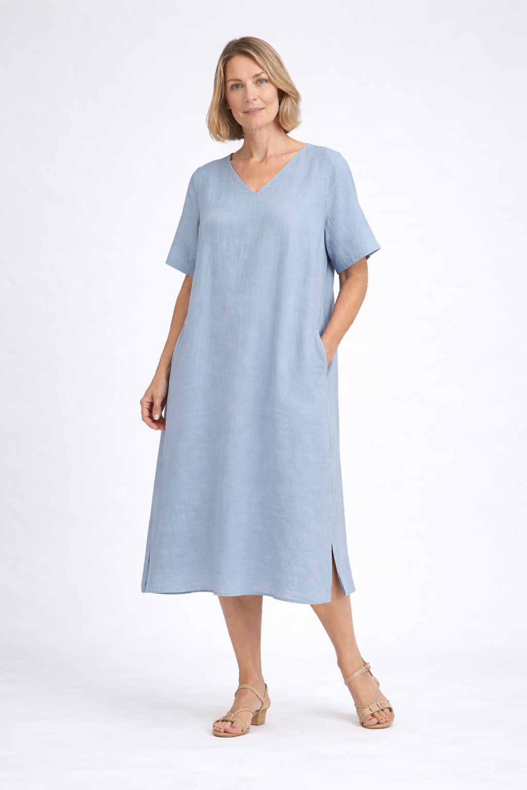 Isla | Relaxed Linen Dress