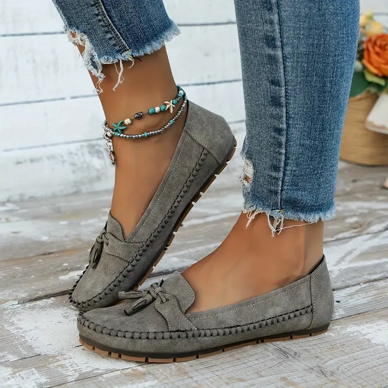 Merewen | Bow-Detail Comfort Loafers