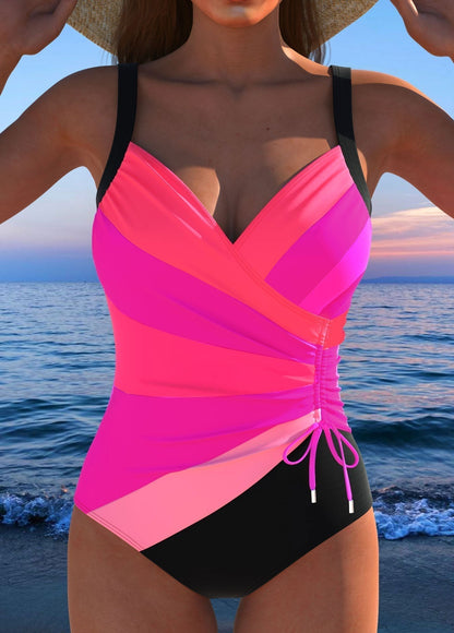 Annelies | Surplice Printed Swimsuit