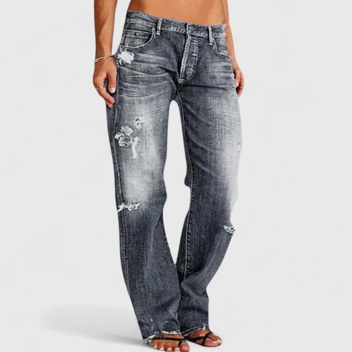 Lianette | Stretch Wide Leg Jeans