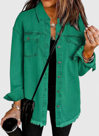 Novalyssa | Relaxed Oversized Denim Jacket