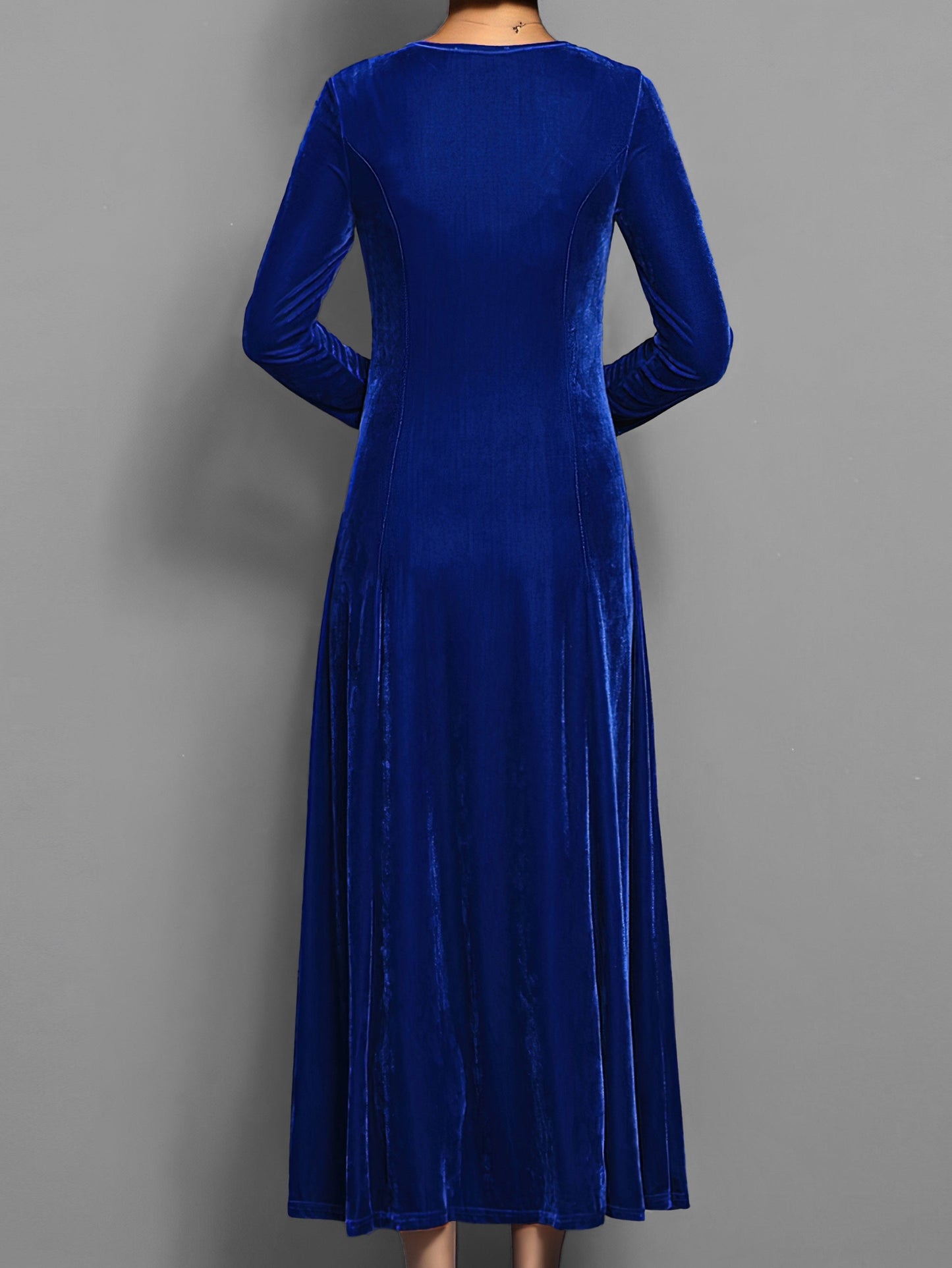 Adelheid | Soft A-Line Velvet Dress