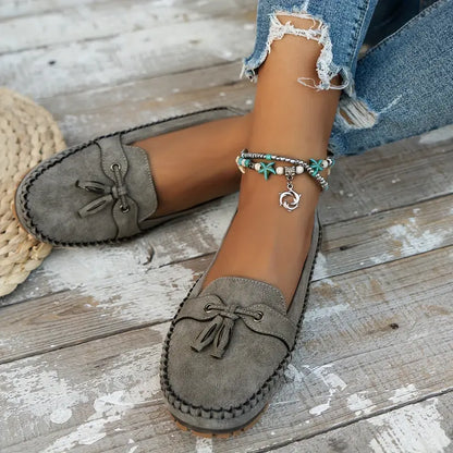 Merewen | Bow-Detail Comfort Loafers
