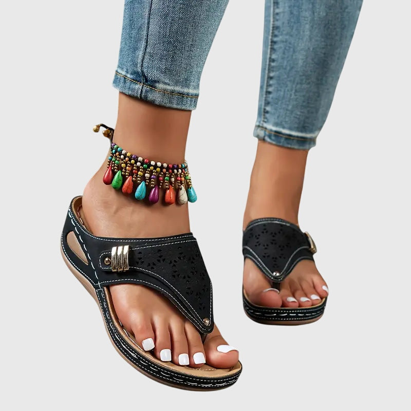 Maëva | Slip-On Wedge Sandals