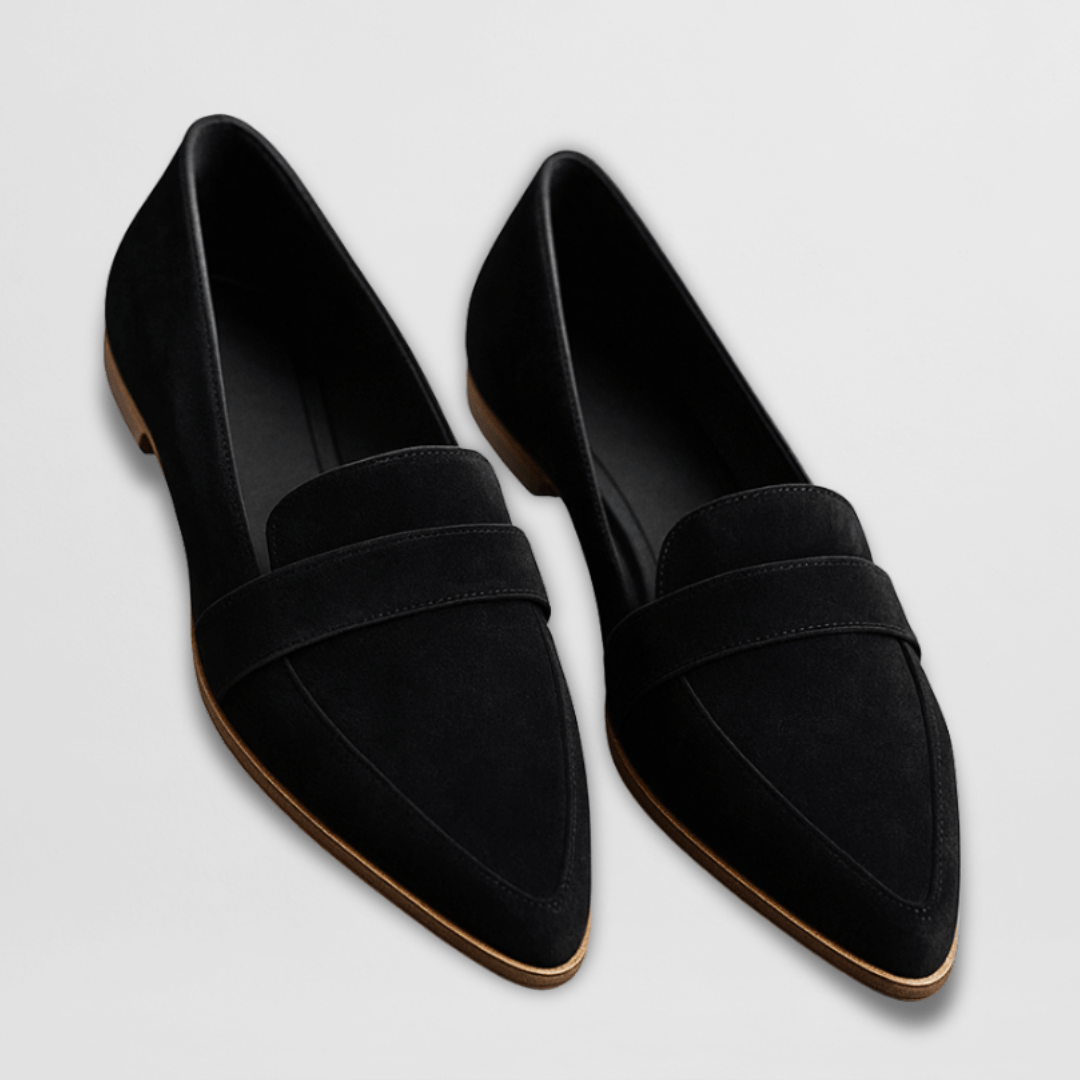 Eline | Soft Suede Comfort Loafers