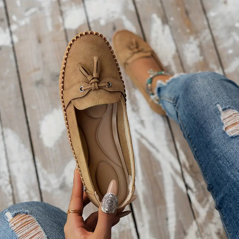 Merewen | Bow-Detail Comfort Loafers