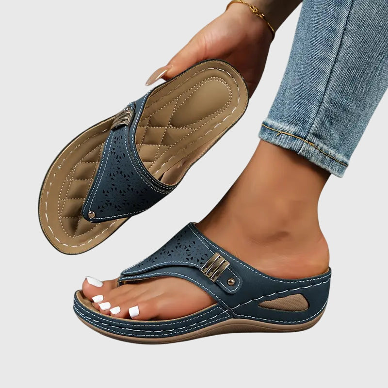 Maëva | Slip-On Wedge Sandals